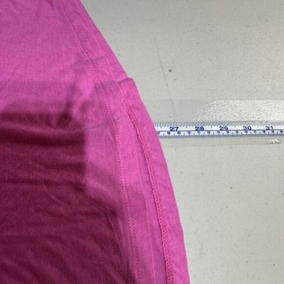 NWT Gap Relaxed Fit Barbie Pink T-Shirt Size Small Oversized  Stretch - Picture 9 of 9